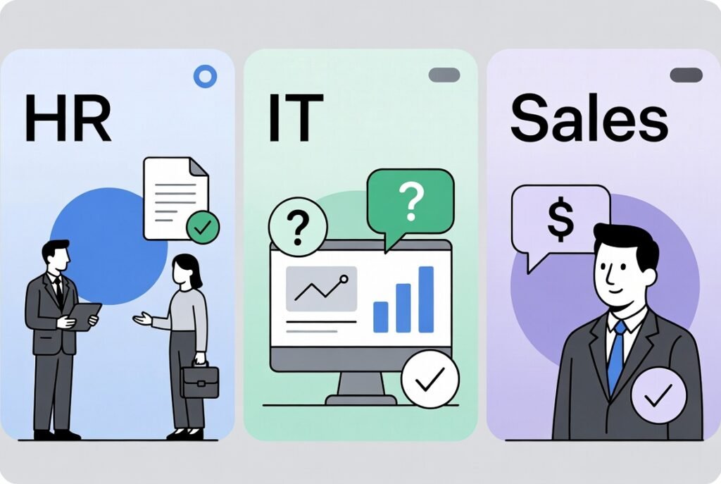AI workflow automation examples in HR IT and sales 2026