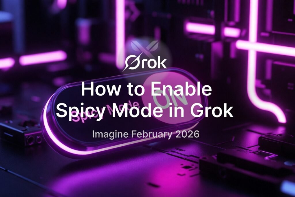 how to enable spicy mode grok imagine featured image February 2026