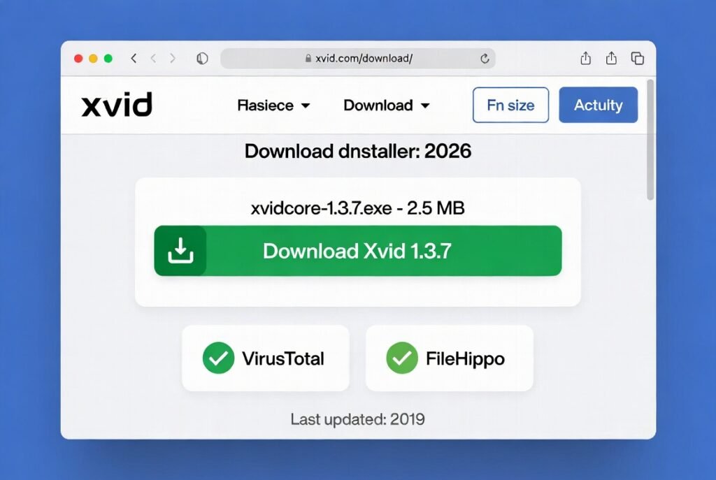 xvid video codec download 2026 official website